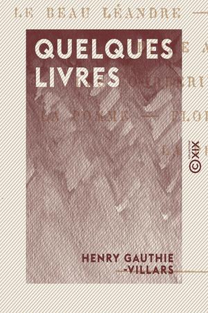 Couverture de livre